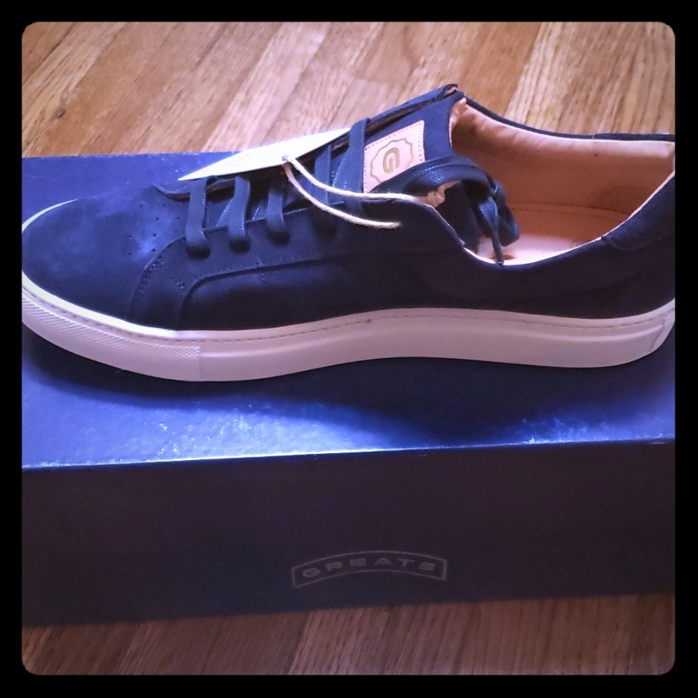 The Greats Royale suede sneakers